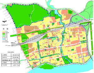 洛阳市老城、瀍河分区规划-绿线规划图
